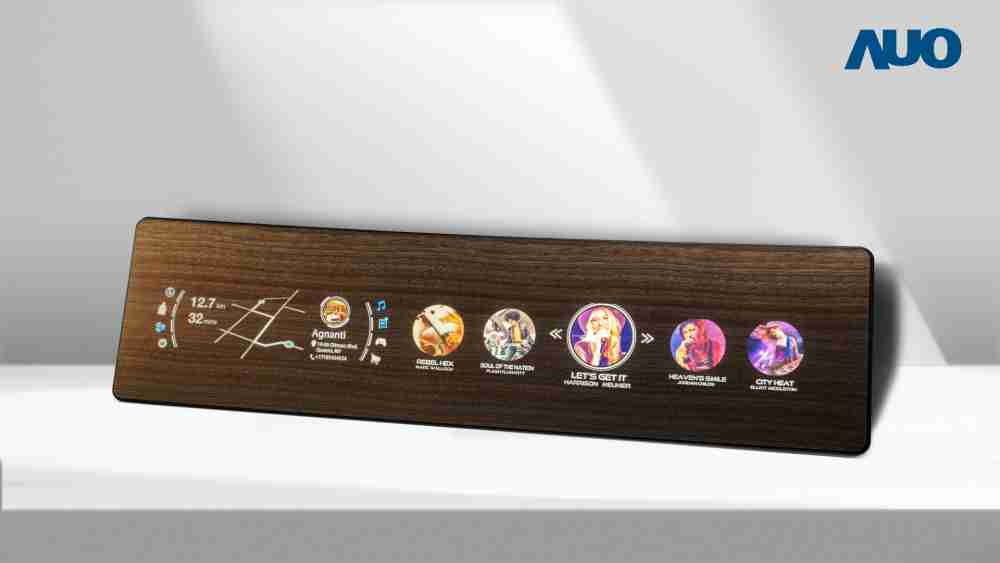 人生就是博研发全球最高穿透度达80%的AmLED木纹显示器，，，，可于使用时呈现高亮度、、、清晰可见的信息，，，，并在不使用时回归为单纯的饰板，，，节能兼具美观